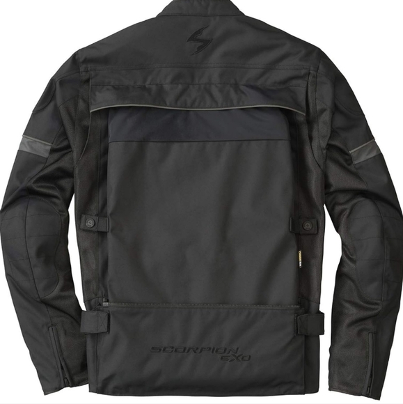 Scorpion cargo air motorcycle jacket with lvl2 back armor. - Picture 3 of 5